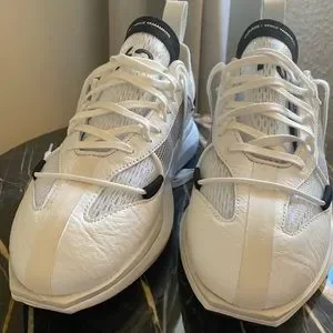 Y-3 | Shoes | Adidas Y3 White Black Shiku Run Sneakers Never